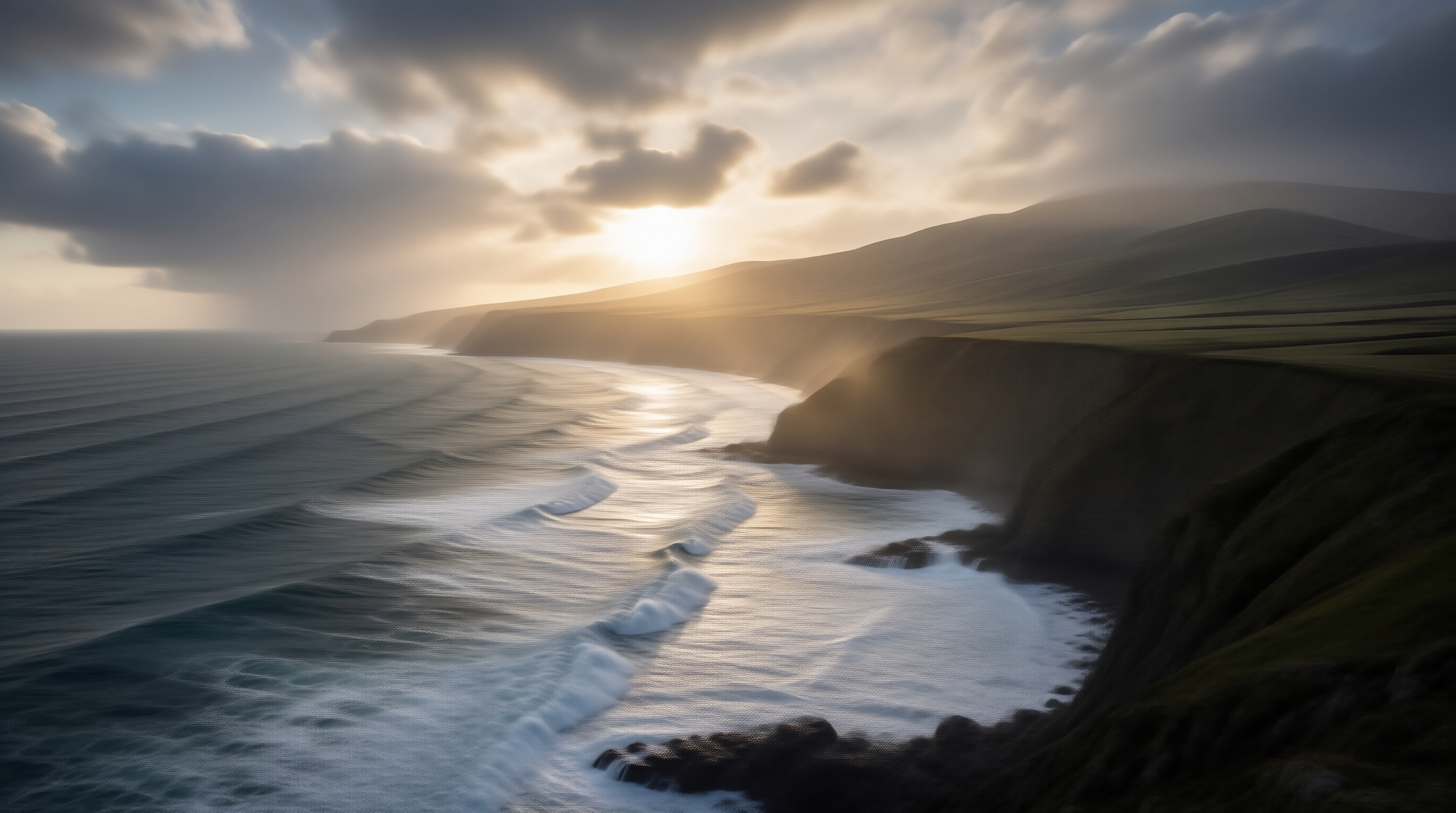 Golden Hour on the Cliffs