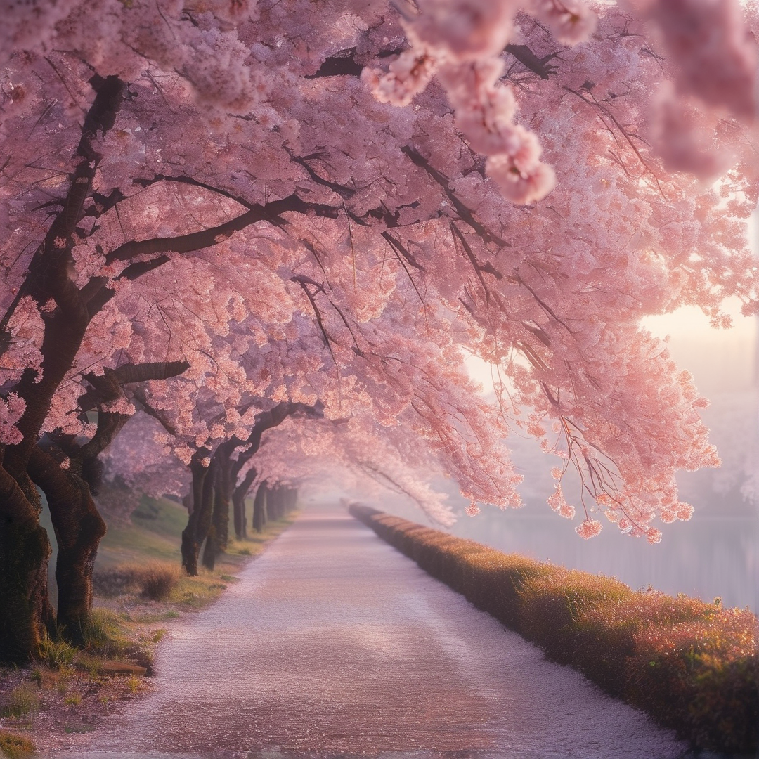 Cherry Blossom Path