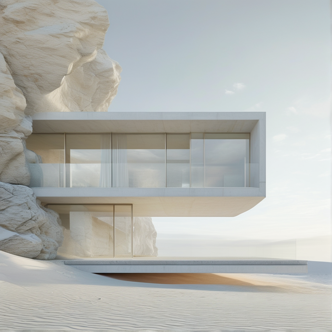Minimalist Cliffside Villa